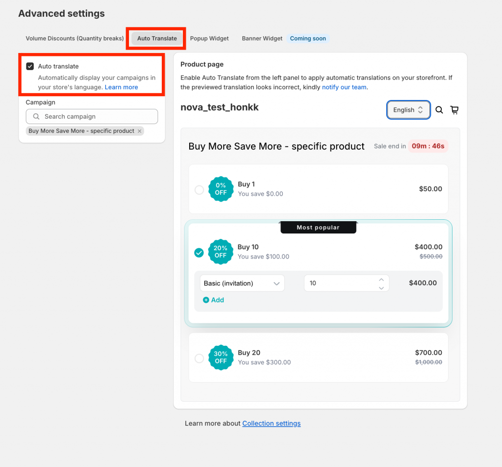 How to enable AI Auto-Translate