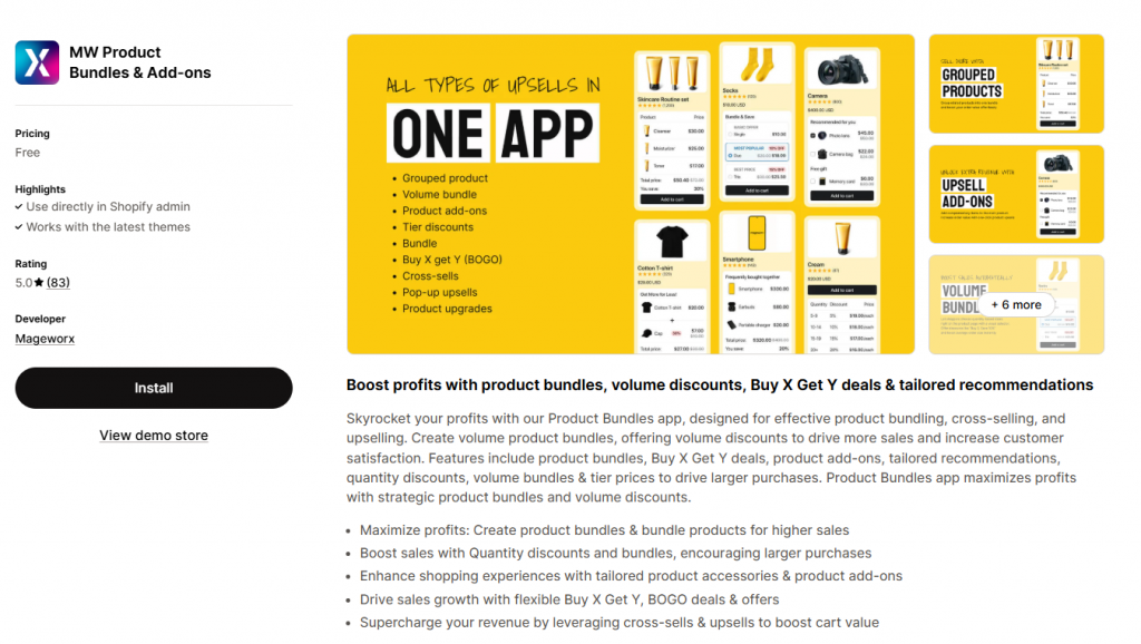 MW - Product Bundles & Add-ons