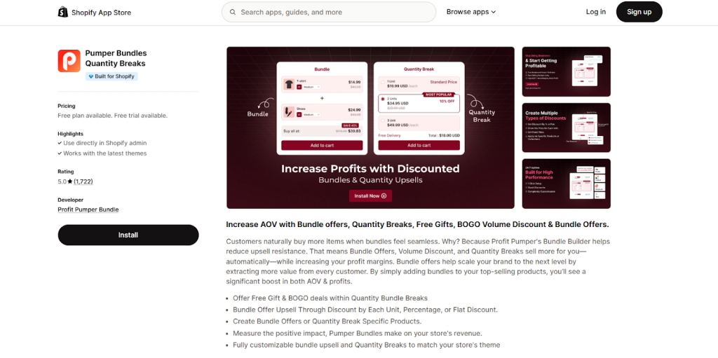 Pumper Bundles Quantity Breaks