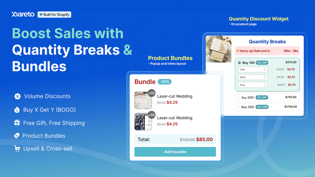 Setting Up Mixed Bundling on Shopify With Pareto