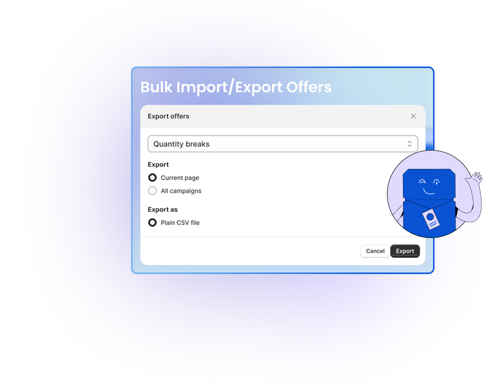 Bulk Import & Export