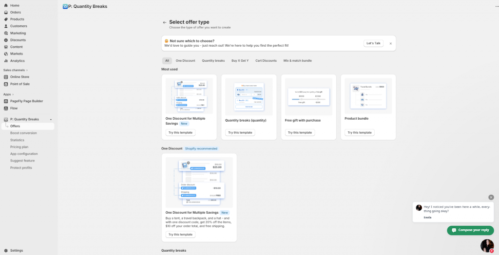 shopify one click upsell set up
