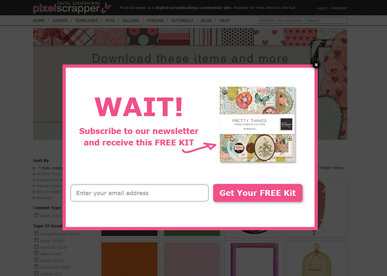 Add Exit-Intent Popups