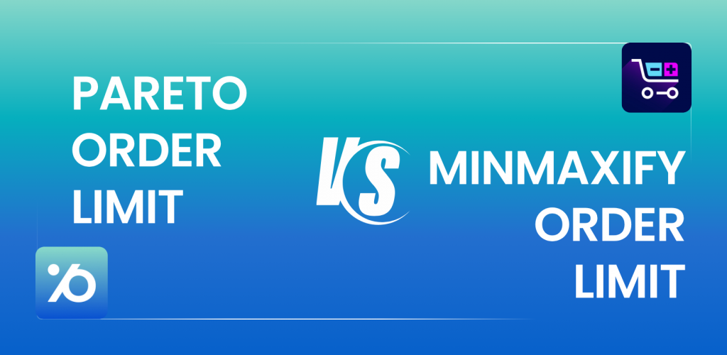 Pareto Order Limit vs Minmaxify Order Limits