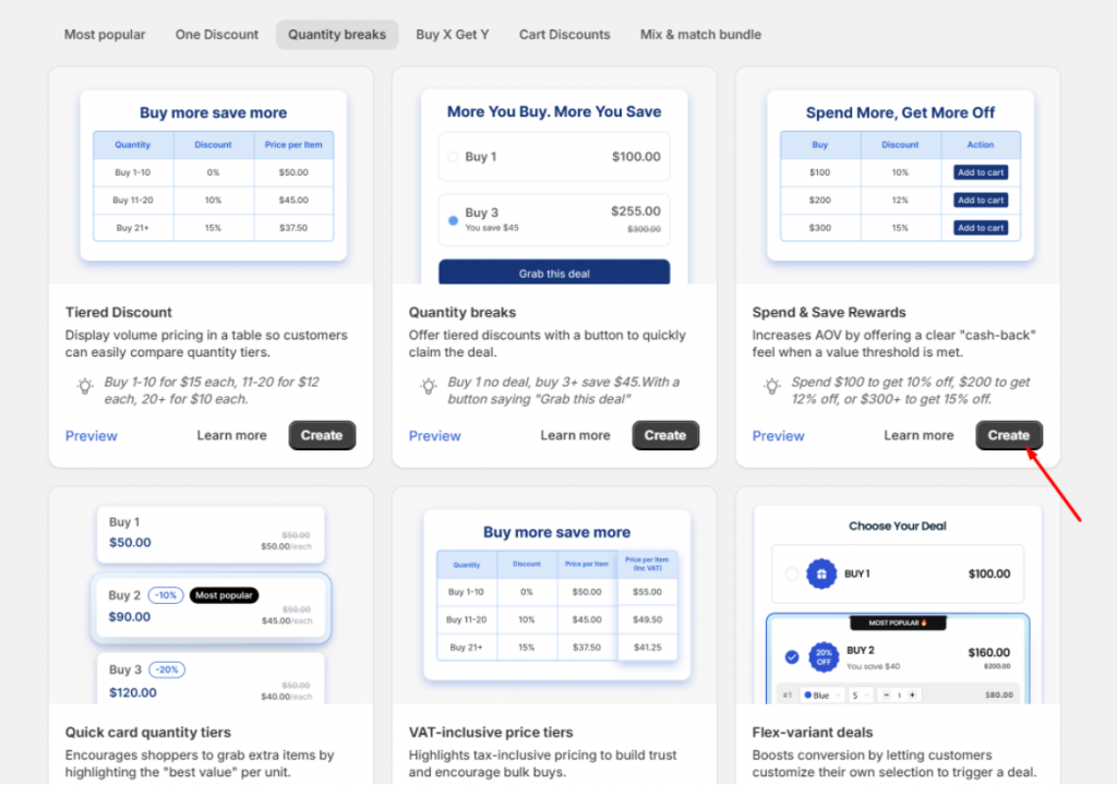 Pareto's Volume Pricing