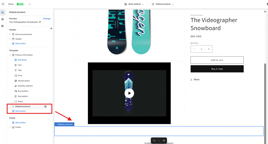 How To Add the Recommendations Section on Shopify Using Shopify's Native Theme Editor?