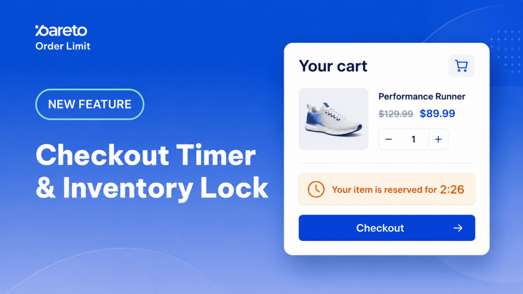 Checkout Timer & Inventory Lock