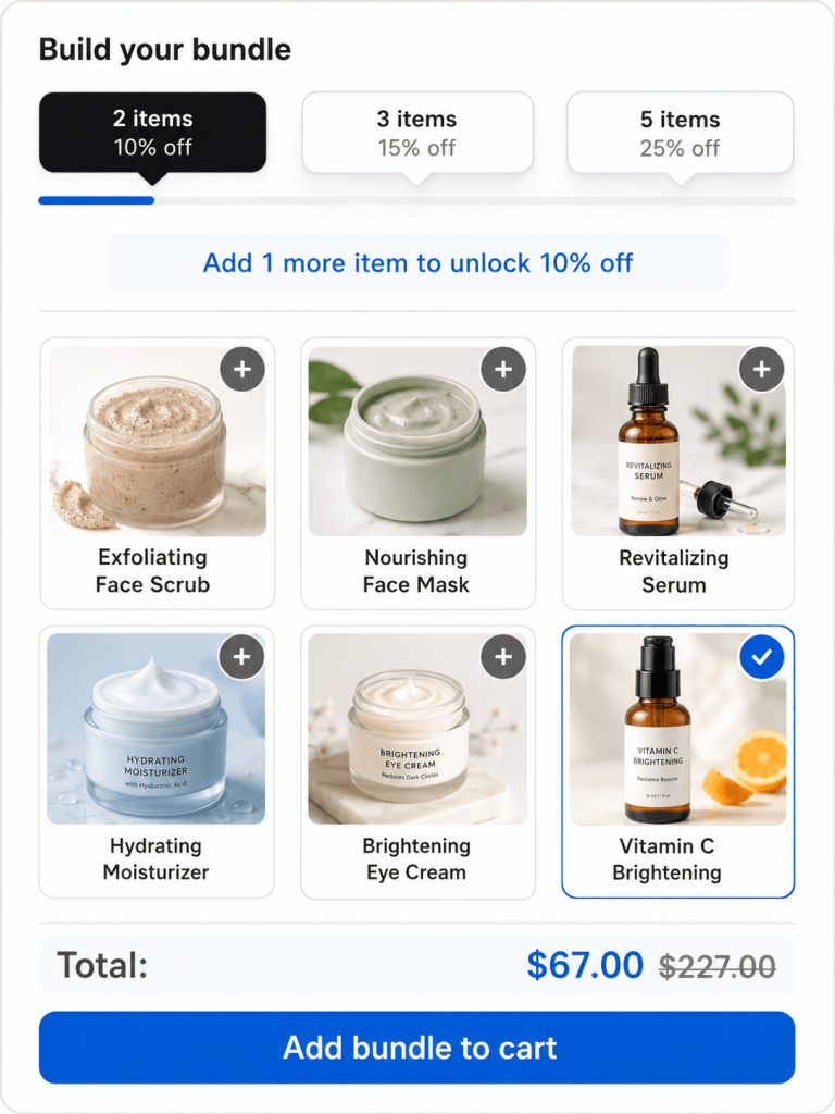 Build your own bundle