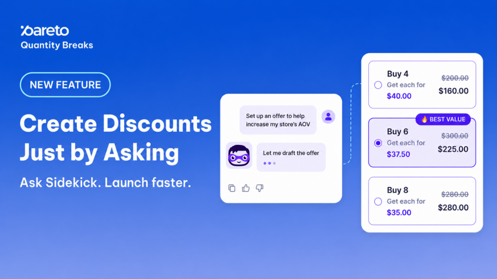 Pareto x Shopify Sidekick