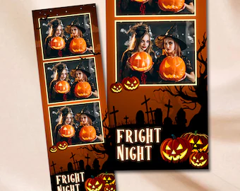 Set up a Halloween photo booth